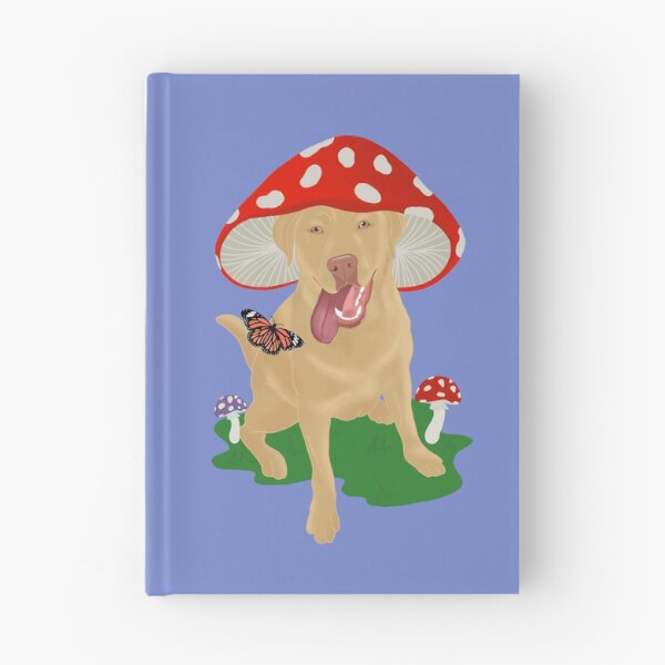 Item preview, Dudley Labrador Retriever Puppy Mushroom designed and sold by KantstandyaC.