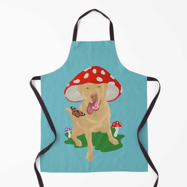 Item preview, Dudley Labrador Retriever Puppy Mushroom designed and sold by KantstandyaC.