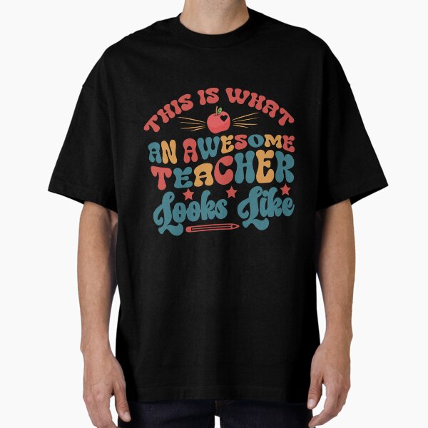 Item preview, Awesome teacher, teacher appreciation, funny teacher, teacher appreciation week designed and sold by Freshoff3Press.