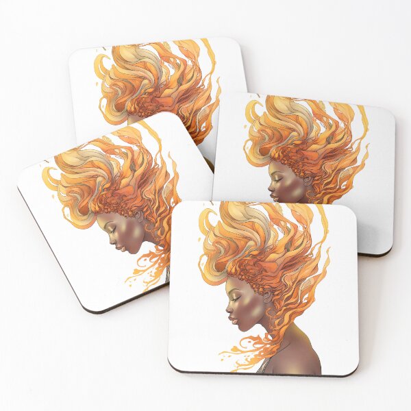 Item preview, fire on my hair desire in my heart designed and sold by bamanimax.