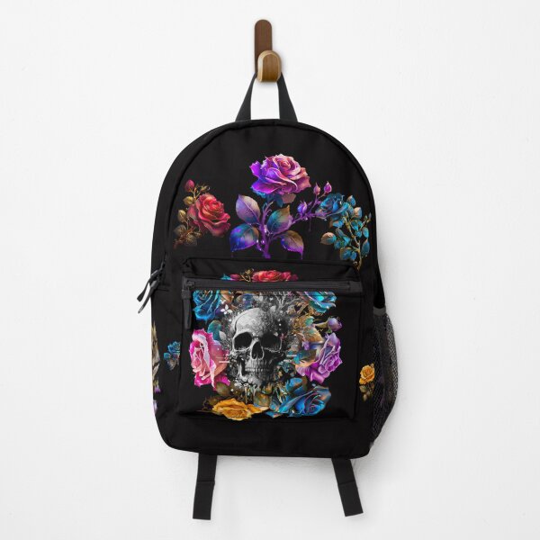Item preview, Skull in roses designed and sold by thatsthepoint.