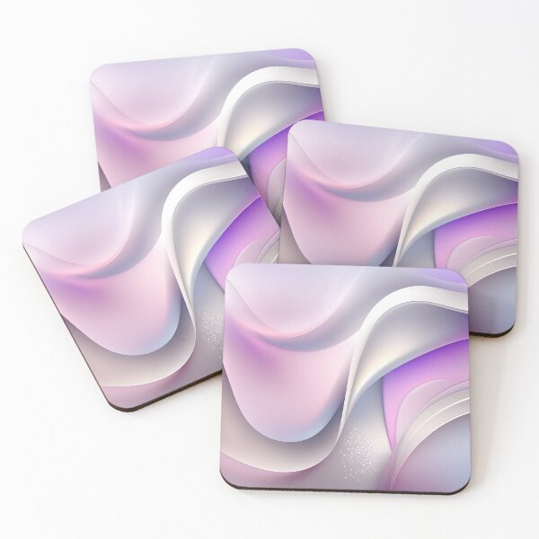 Item preview, Holographic neon curved wave in motion. Purple wallpaper background. Holographic gradient designed and sold by anytka.