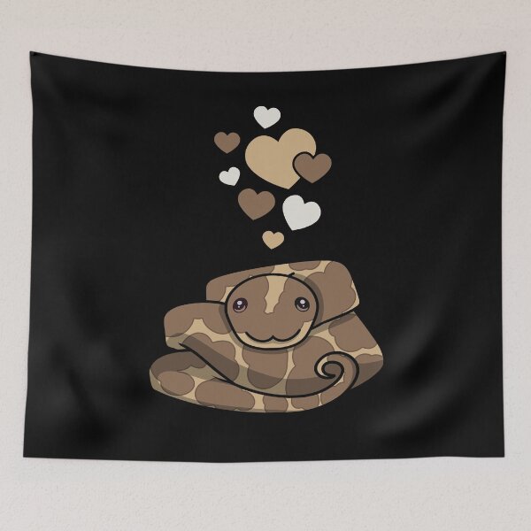 Item preview, Sand Boa With Hearts designed and sold by eternallygifted.