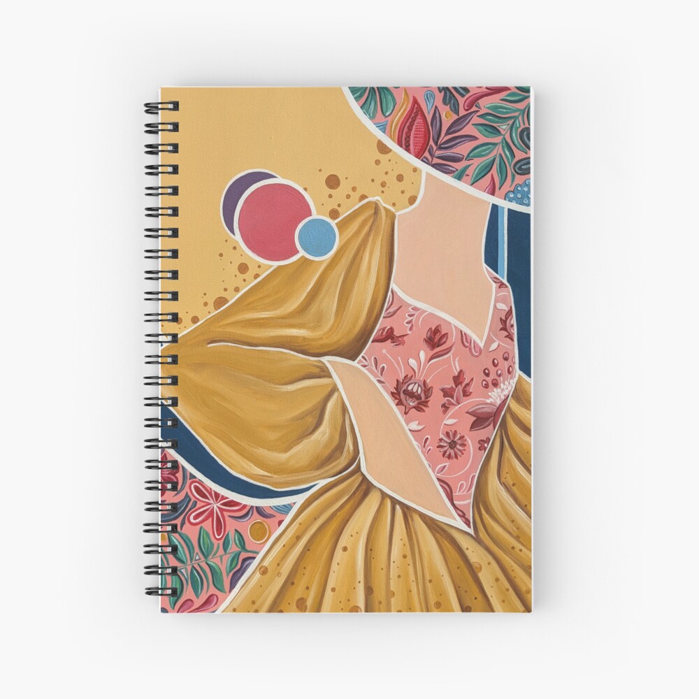 Aperçu de l'œuvre Cahier à spirale créée et vendue par mallorybernard.