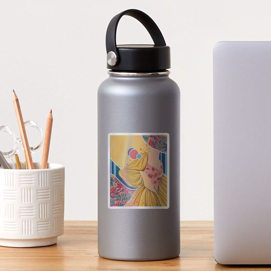 Aperçu de l'œuvre Sticker holographique créée et vendue par mallorybernard.