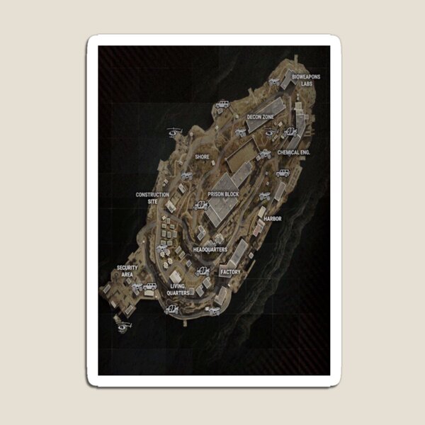 Rebirth island Map - Al Mazrah Map - Ashika island Map Poster for Sale by  jaggyboy