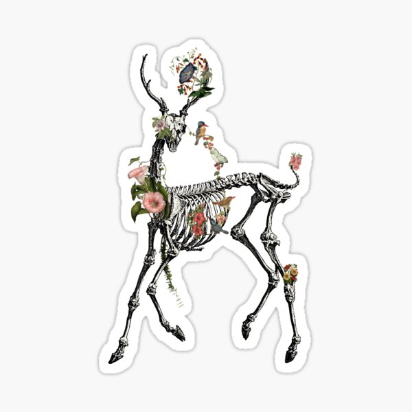 Antelope Blossom Sticker