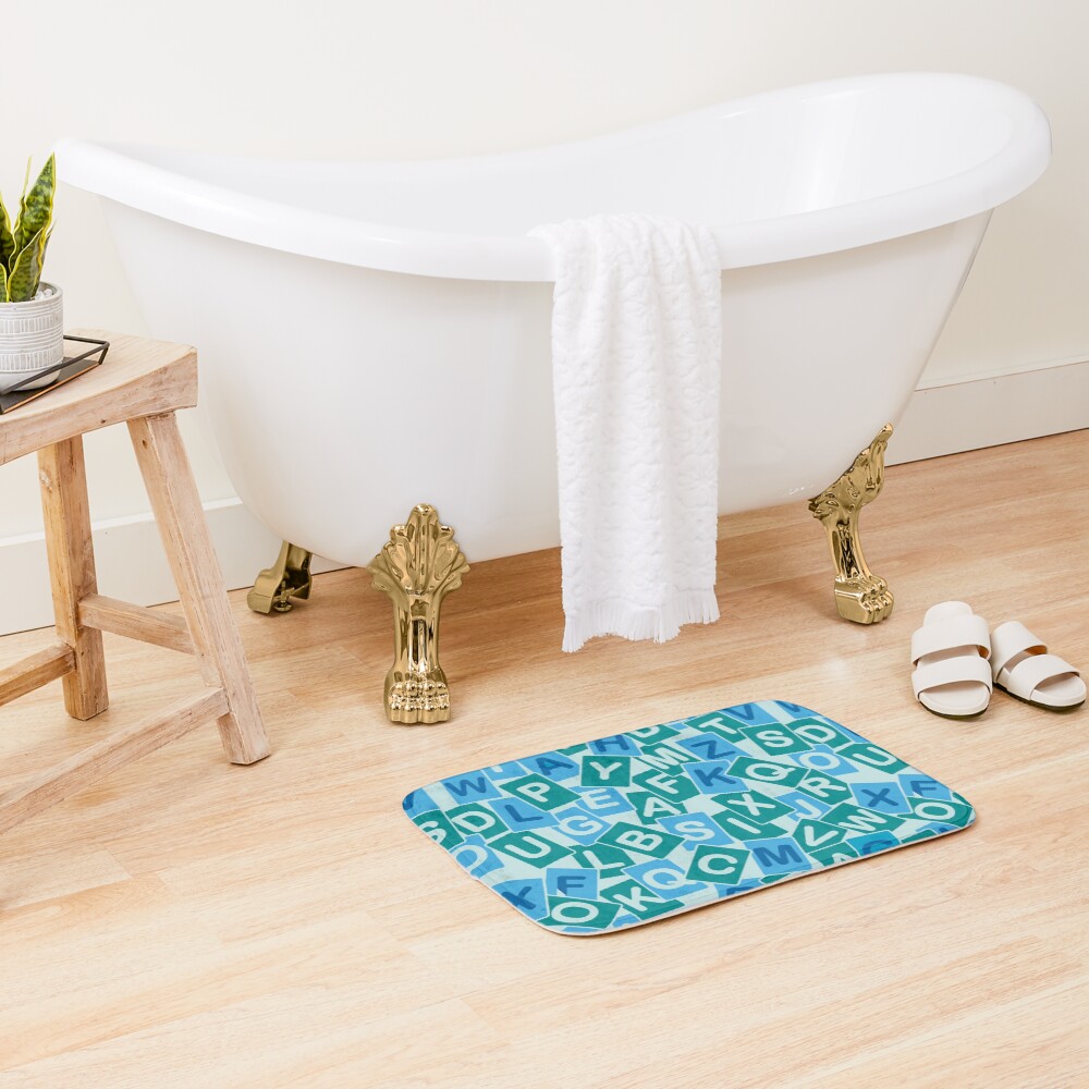 Item preview, Bath Mat designed and sold by BartholGraphics.