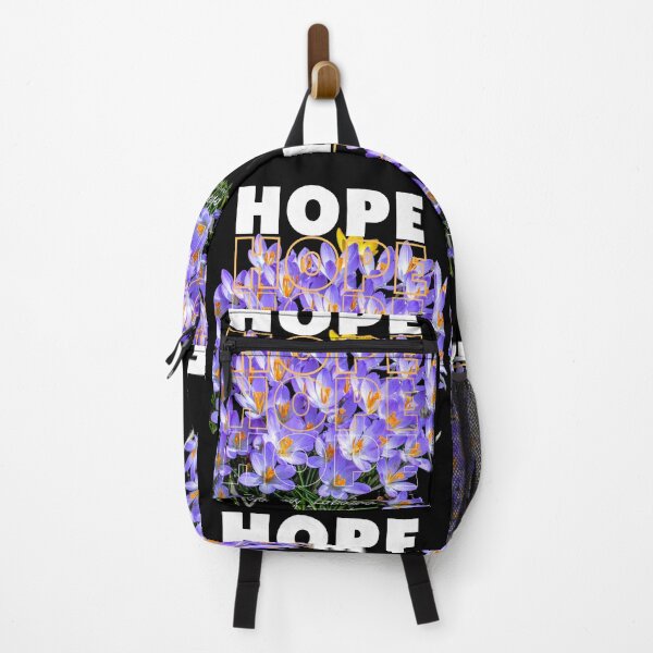 Item preview, HOPE BY YANNIS LOBAINA Purple and Yellow flowers, first signs of spring! designed and sold by Yannis Lobaina Art .