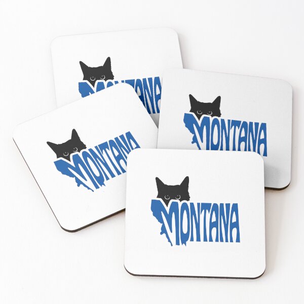 Item preview, Cat Loves Montana | State Pride Shirt for Pet Lovers designed and sold by GoblinBoutique.