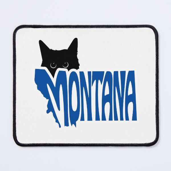 Item preview, Cat Loves Montana | State Pride Shirt for Pet Lovers designed and sold by GoblinBoutique.