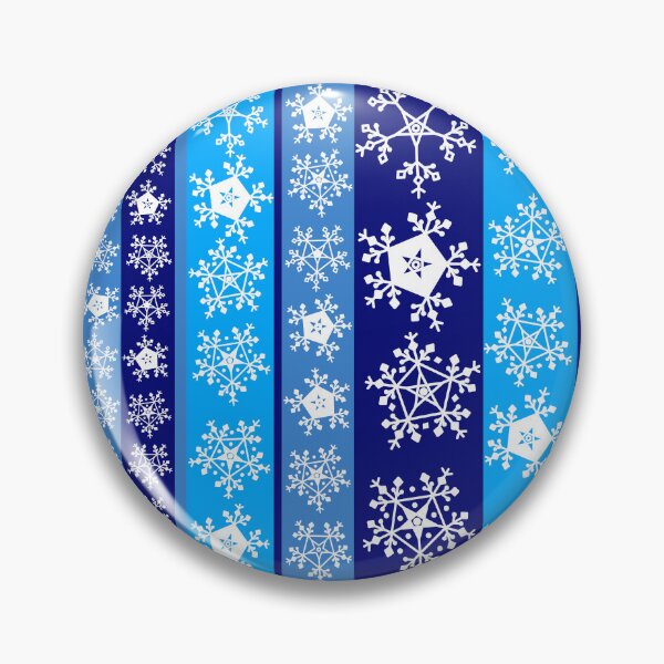 Item preview, Snownflake Stripes Pattern designed and sold by BartholGraphics.