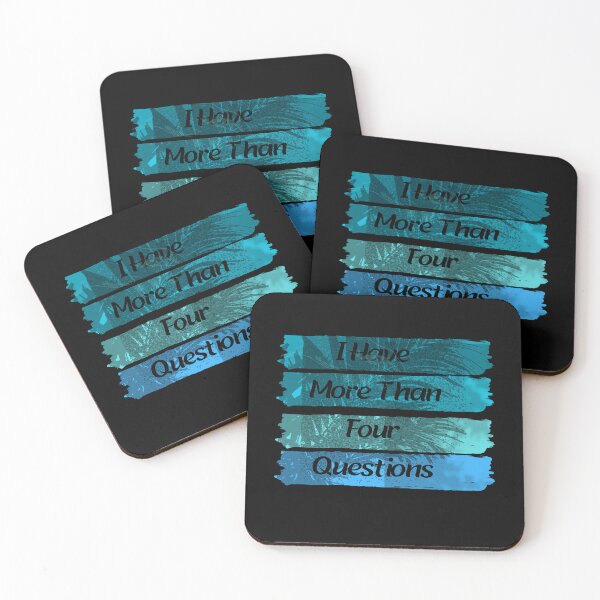 Item preview,  I Have More Than Four Questions designed and sold by Aleena  the princess.