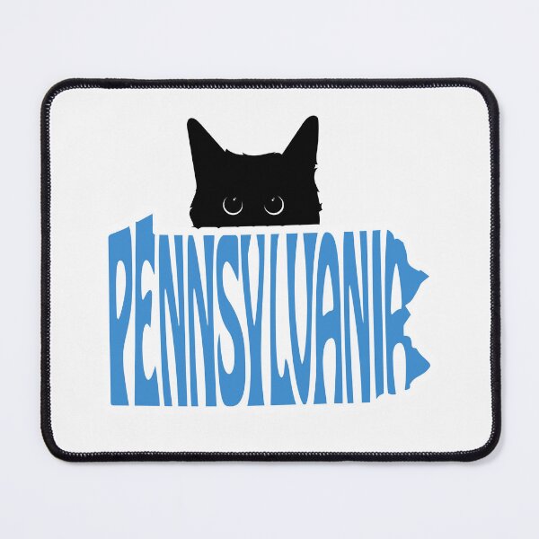 Item preview, Cat Loves Pennsylvania | State Pride Shirt for Pet Lovers designed and sold by GoblinBoutique.