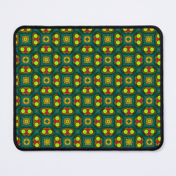 Item preview, Asymmetrical shapes maximalism design "yellow alien eyes" by Code03 designed and sold by Code03.