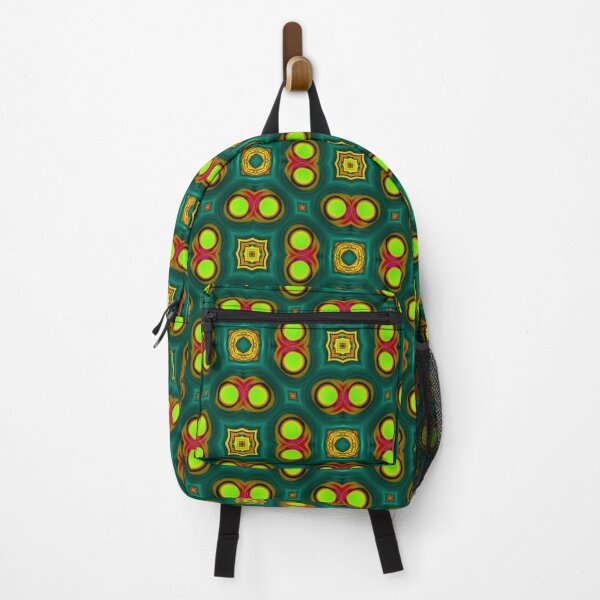 Item preview, Asymmetrical shapes maximalism design "yellow alien eyes" by Code03 designed and sold by Code03.