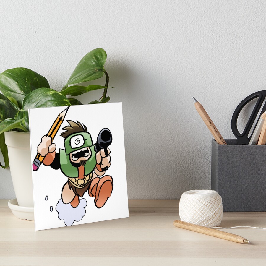 Item preview, Art Board Print designed and sold by Rucknroll.