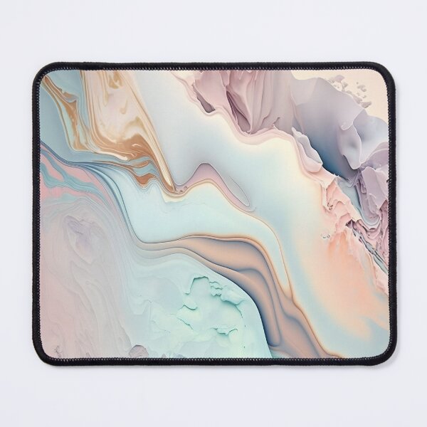 Item preview, Liquid abstract marble painting background print with a rose blue-gray gold glitter texture designed and sold by anytka.