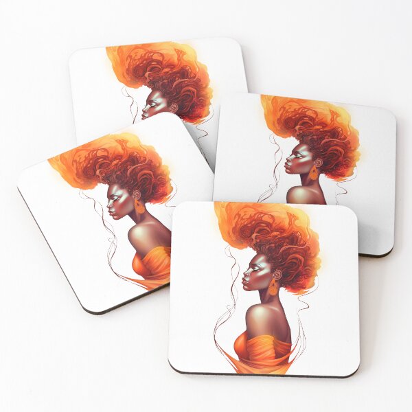 Item preview, african flame of beauty within designed and sold by bamanimax.