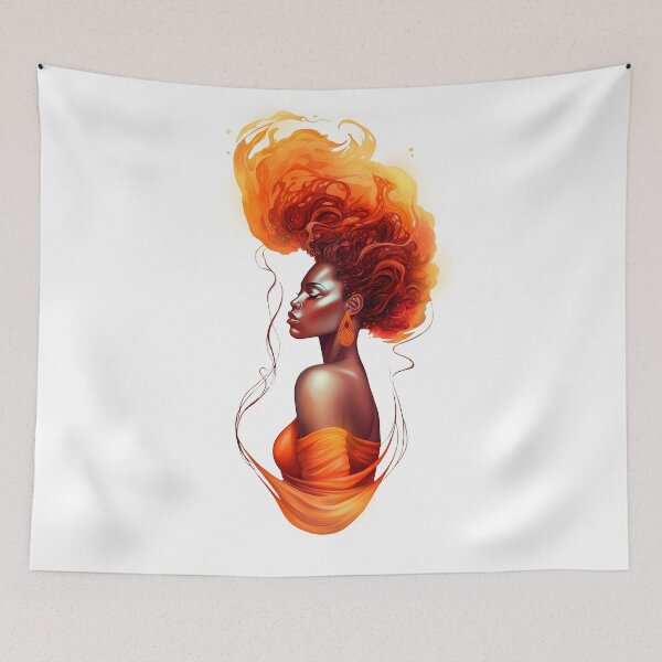 Item preview, african flame of beauty within designed and sold by bamanimax.