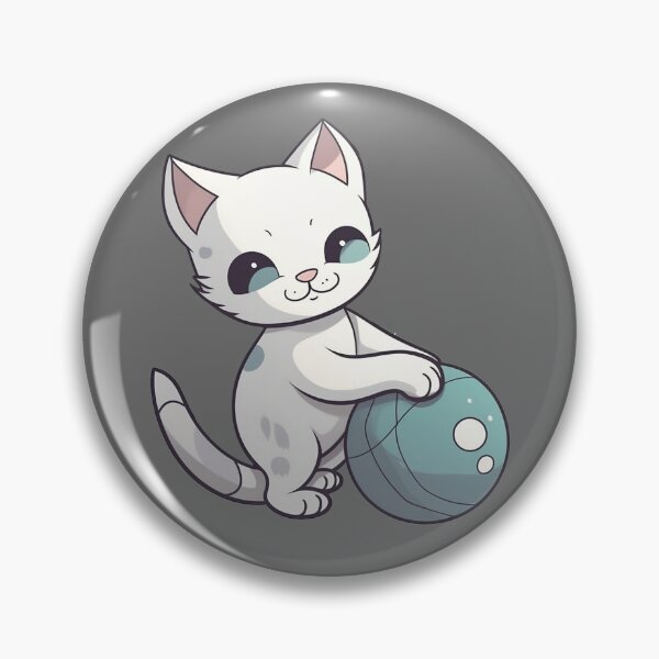 Item preview, cut aegean cat designed and sold by ArtVilleStore.