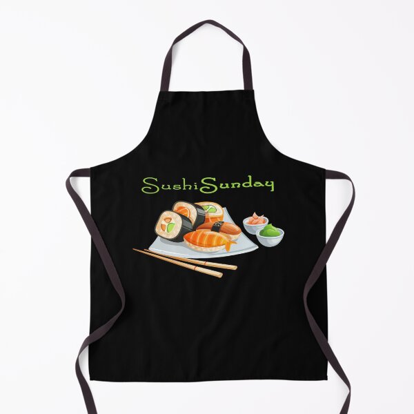 Item preview, Sushi Sunday (on Black) designed and sold by epinkb.