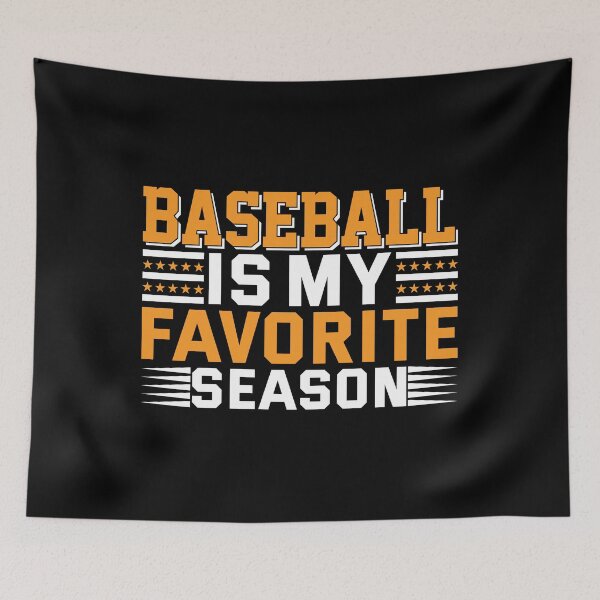 Item preview, Baseball is My Favorite Season designed and sold by peacockcards.