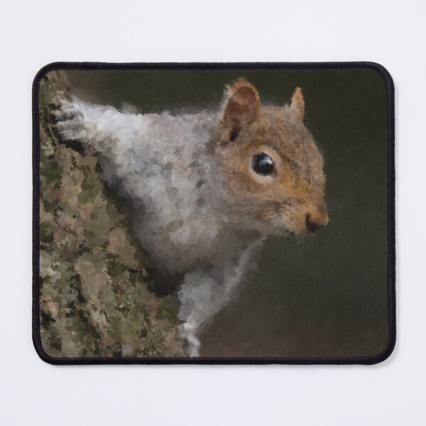 Item preview, Squirrel on a tree designed and sold by Paint Dream Style.