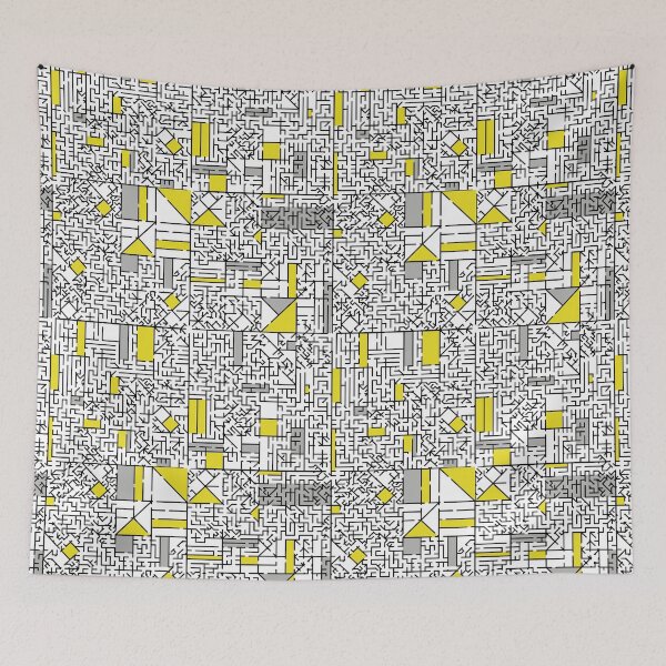 Item preview, A Maze Puzzle Pattern designed and sold by BartholGraphics.