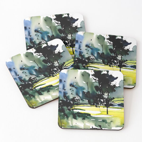 Item preview, Golf Course designed and sold by DmBWatercolours.