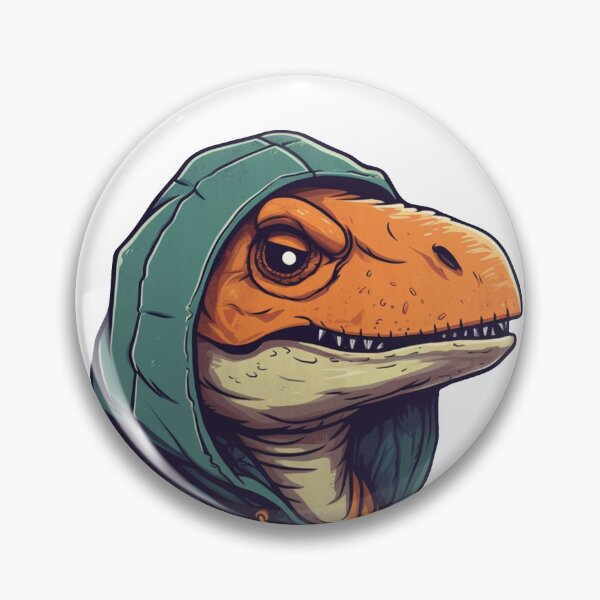 Item preview, Cool Dinosaur Hoodie Stylized Anime Cartoon designed and sold by PrestigeTemp.