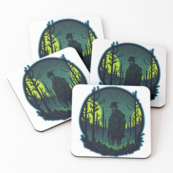 Aperçu de l'œuvre Forêt de zombies sur le thème de Tchernobyl créée et vendue par dAiwid prints.