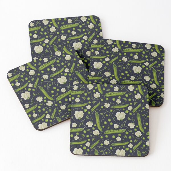 Item preview, Green peas pattern designed and sold by Jackies-art.