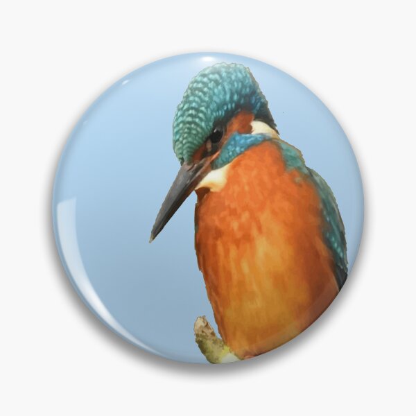 Item preview, Stunning Brightly Colored River Bird Vector Art designed and sold by taiche.