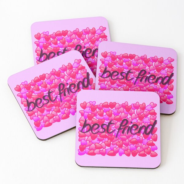 Item preview, hearts, best friend designed and sold by Binas-gallery.