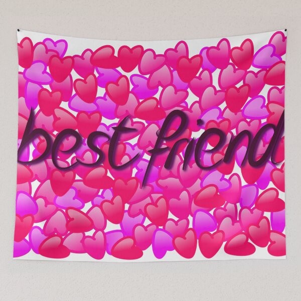 Item preview, hearts, best friend designed and sold by Binas-gallery.