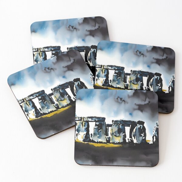 Artikelvorschau, Stonehenge entworfen und verkauft von DmBWatercolours.