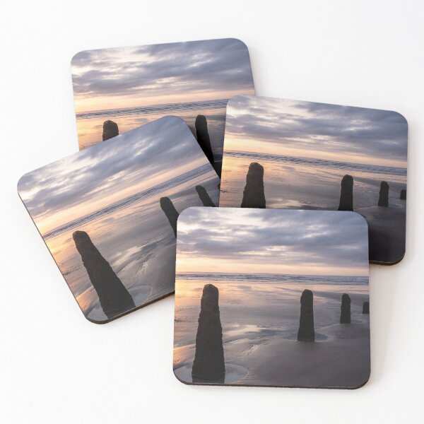 Item preview, Weathered beach groynes designed and sold by twymanphoto.