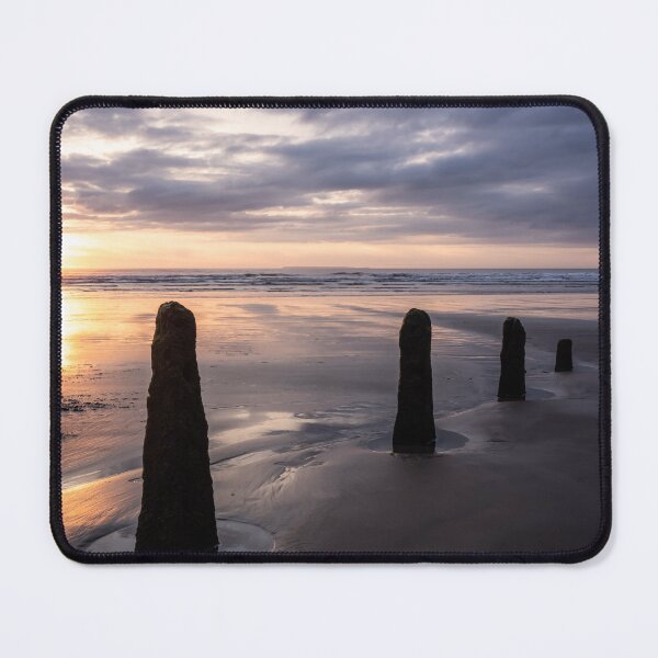 Item preview, Weathered beach groynes designed and sold by twymanphoto.