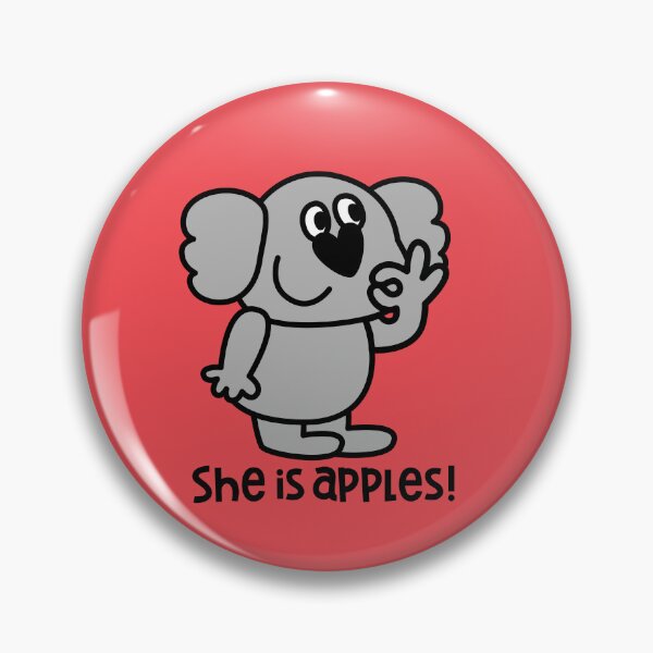 Item preview, Aussie Koala 03 " She is apples! " designed and sold by k0k0art.