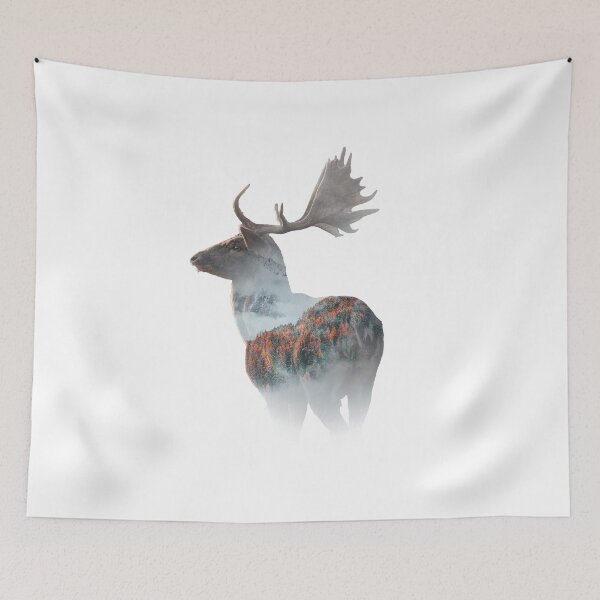 Item preview, Pictured stag designed and sold by Paint Dream  Style.