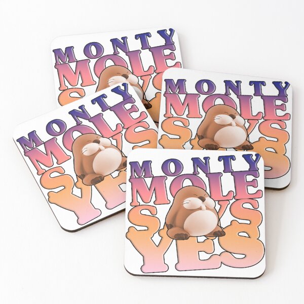 Item preview, Monty Mole Says Yes designed and sold by Amid The Day Dream.