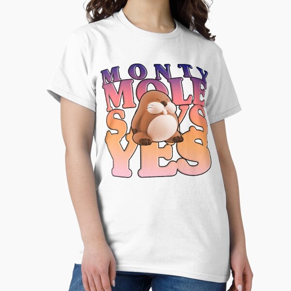 Item preview, Monty Mole Says Yes designed and sold by Amid The Day Dream.