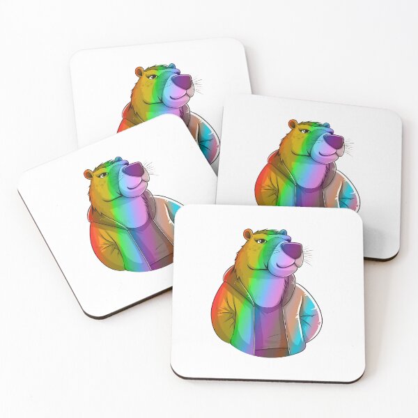 Item preview, cool LGBT capybara designed and sold by tilenV.