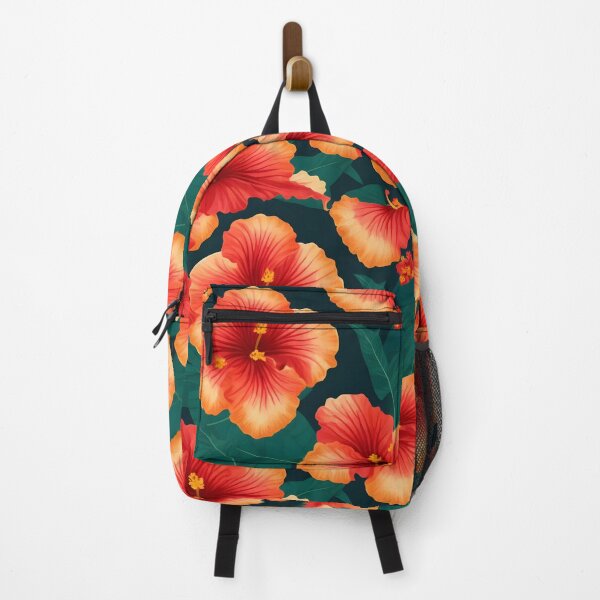 Item preview, Red and Orange Orchid Flowers Floral Patterns designed and sold by Wonder Of Light.