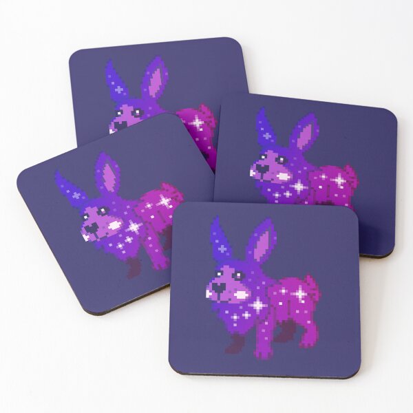 Item preview, Purple Galaxy Rabbit Pixel Art designed and sold by Kaiko-Roku.