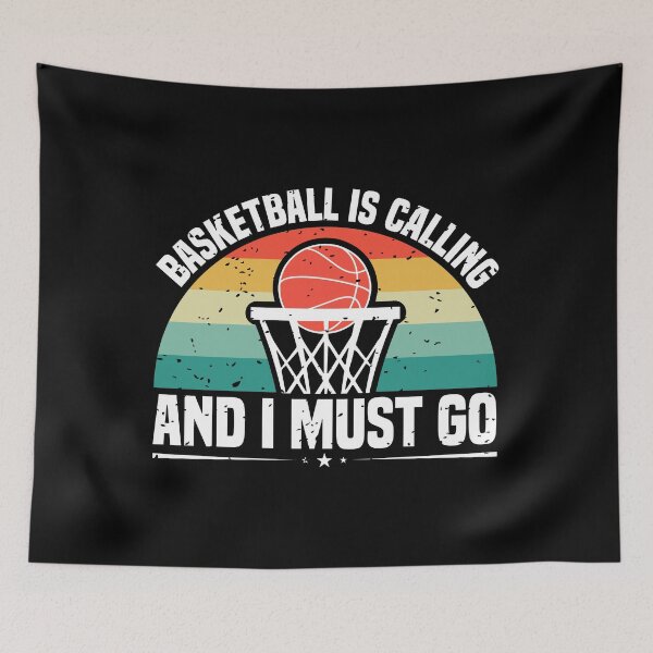 Item preview, Basketball is Calling and I Must Go designed and sold by peacockcards.