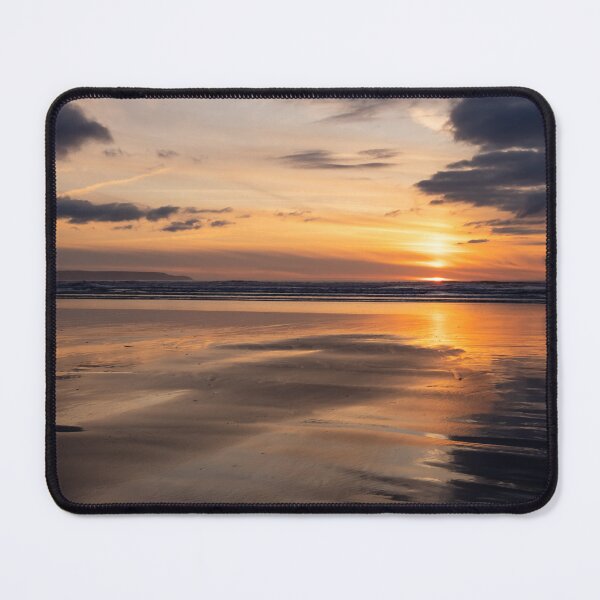 Item preview, Sunset on Westward Ho! beach designed and sold by twymanphoto.
