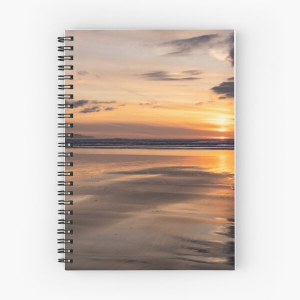 Item preview, Sunset on Westward Ho! beach designed and sold by twymanphoto.