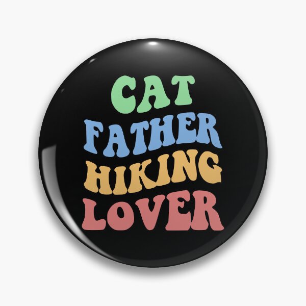 Item preview, Cat Father Hiking Lover IV designed and sold by Lemon Pepper.